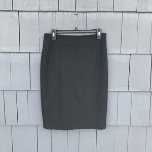 Black pencil skirt